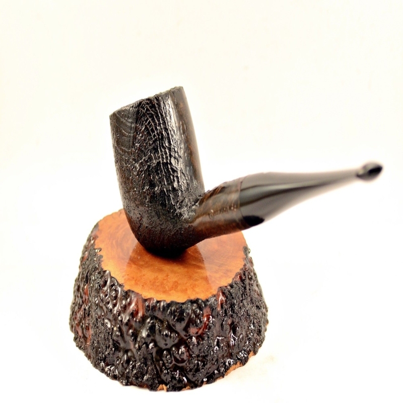 Billiard Straight Smoking Pipe Greek Briar No Filter Alexander Model 96B