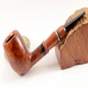 Hygrocool Smoking Pipe Greek Briar 9mm Filter Model 614C