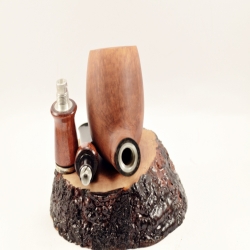 Hygrocool Smoking Pipe Greek Briar 9mm Filter Model 614A