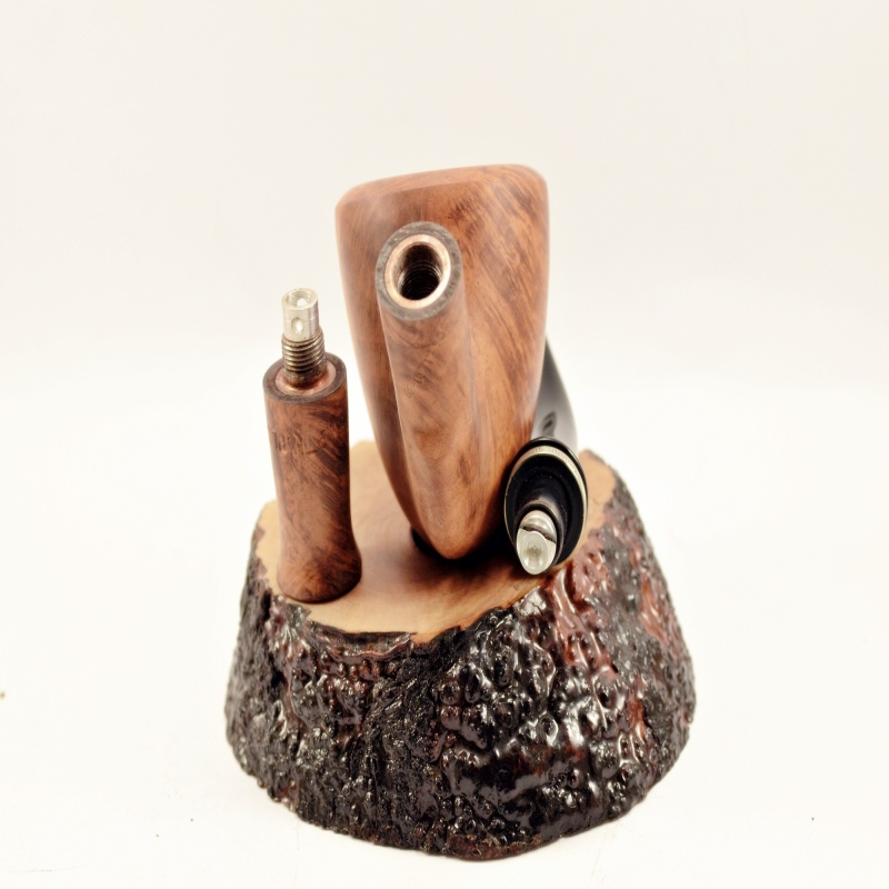Hygrocool Smoking Pipe Greek Briar 9mm Filter Model 627B