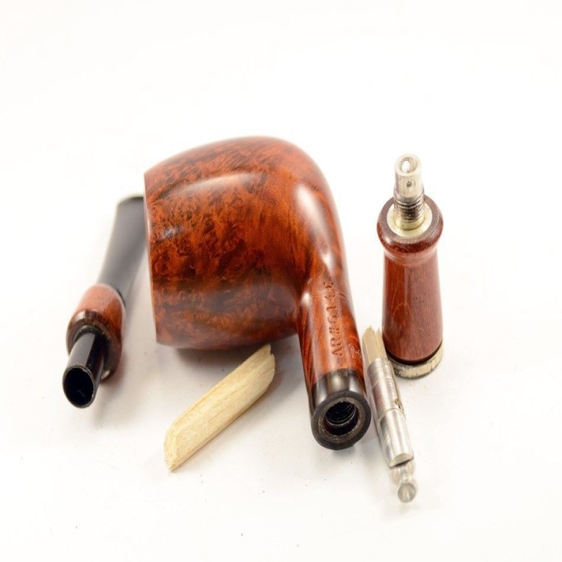 Hygrocool Smoking Pipe Greek Briar 9mm Filter Model 614C