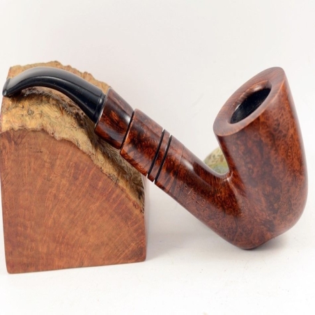 Hygrocool Smoking Pipe Greek Briar 9mm Filter Model 628C