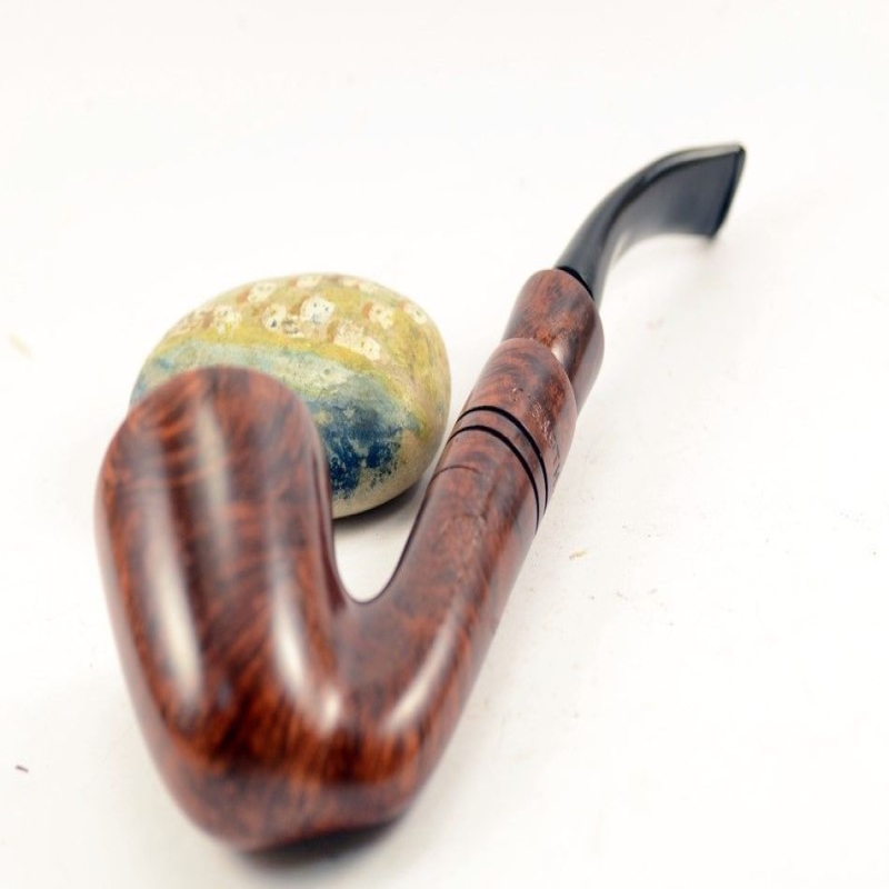 Hygrocool Smoking Pipe Greek Briar 9mm Filter Model 628C