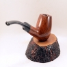 Semi Bent Smoking Pipe Greek Briar No Filter Alexander Danish Model 103C