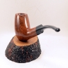 Semi Bent Smoking Pipe Greek Briar No Filter Alexander Danish Model 103C