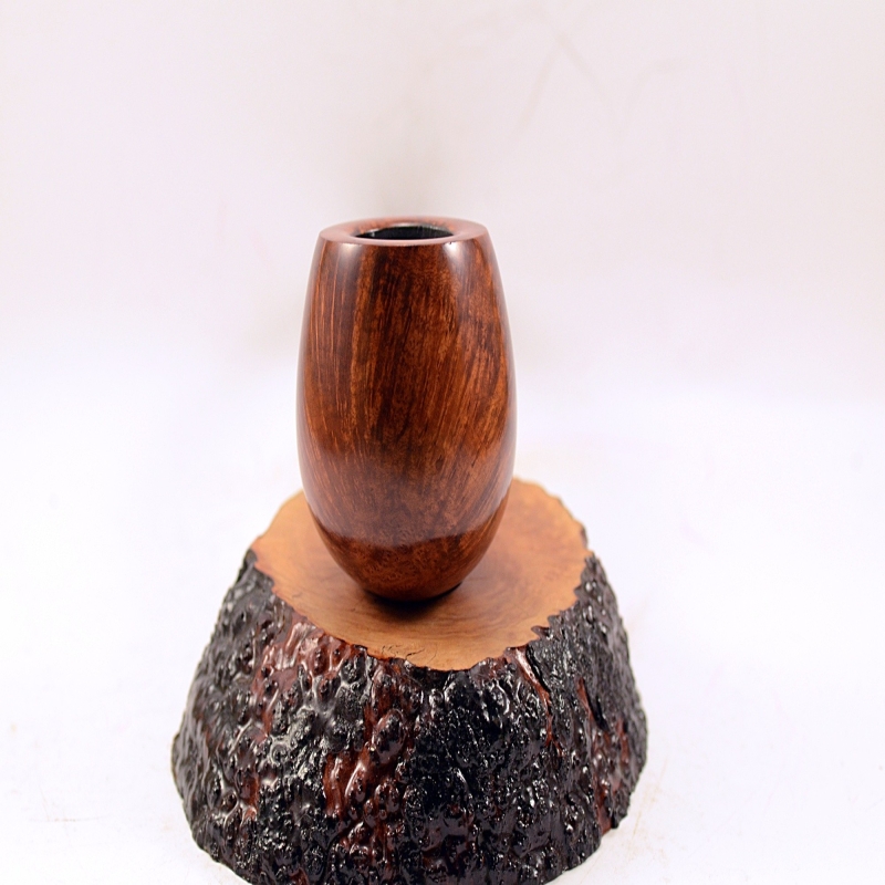 Semi Bent Smoking Pipe Greek Briar No Filter Alexander Danish Model 103C
