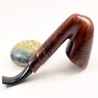 Hygrocool Smoking Pipe Greek Briar 9mm Filter Model 628C