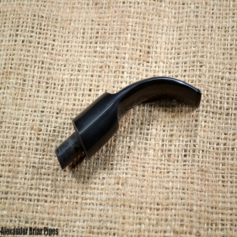 Ebonite Vulcanite Greek Bent Stems Mouthpieces Code139