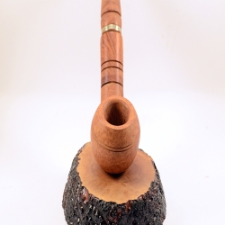Hygrocool Smoking Rhodesian Pipe Greek Briar 9mm Filter Model 604A