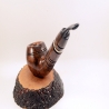 Hygrocool Smoking Rhodesian Pipe Greek Briar 9mm Filter Model 604D