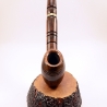 Hygrocool Smoking Rhodesian Pipe Greek Briar 9mm Filter Model 604D