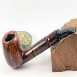 Hygrocool Smoking Pipe Greek Briar 9mm Filter Model 619C
