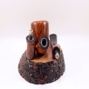 Hygrocool Smoking Pipe Greek Briar 9mm Filter Model 638C