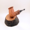 Hygrocool Bent Billiard Smoking Pipe Greek Briar 9mm Filter Model 911B