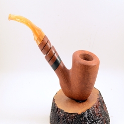 Hygrocool Smoking Pipe Greek Briar 9mm Filter Model 933A