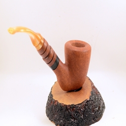 Hygrocool Smoking Pipe Greek Briar 9mm Filter Model 933A