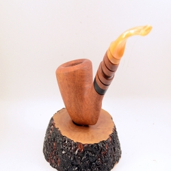 Hygrocool Smoking Pipe Greek Briar 9mm Filter Model 933A