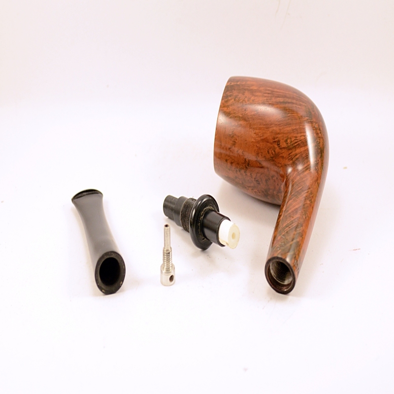 Hygrocool Smoking Pipe Greek Briar 9mm Filter Model 536C