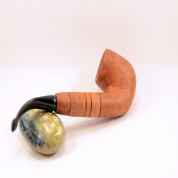 Hygrocool Smoking Pipe Greek Briar 9mm Filter Model623B
