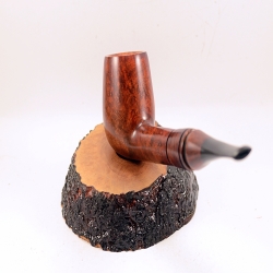 Hygrocool Bent Billiard Smoking Pipe Greek Briar 9mm Filter Model 909C