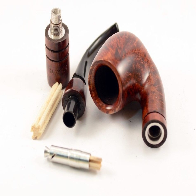 Hygrocool Smoking Pipe Greek Briar 9mm Filter Model 623C