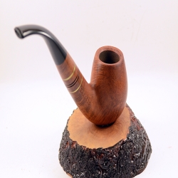 Hygrocool Smoking Pipe Greek Briar 9mm Filter Model 908B