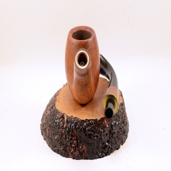 Hygrocool Smoking Pipe Greek Briar 9mm Filter Model 908B