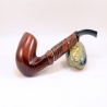 Hygrocool Smoking Pipe Greek Briar 9mm Filter Model623C