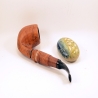 Hygrocool Smoking Pipe Greek Briar 9mm Filter Model623C