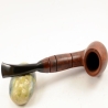 Hygrocool Smoking Pipe Greek Briar 9mm Filter Model 624C