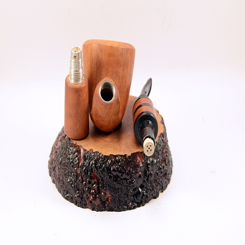 Hygrocool Smoking Pipe Greek Briar 9mm Filter Model 335A