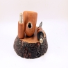 Hygrocool Smoking Pipe Greek Briar 9mm Filter Model 335A