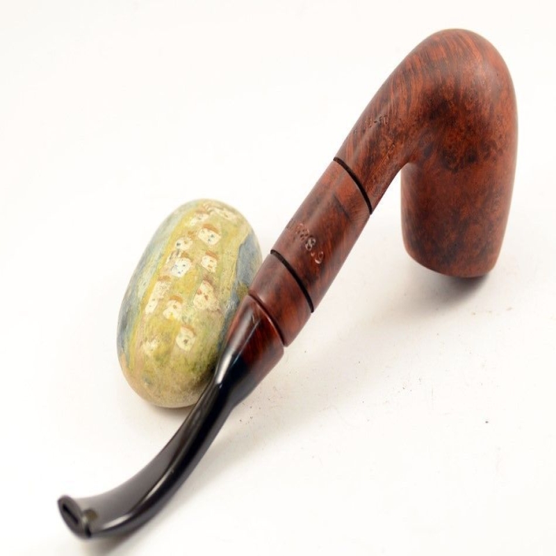 Hygrocool Smoking Pipe Greek Briar 9mm Filter Model 624C