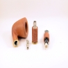 Hygrocool Smoking Pipe Greek Briar 9mm Filter Model 444C