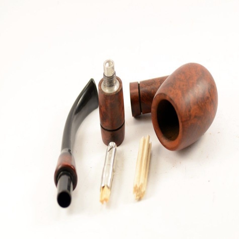 Hygrocool Smoking Pipe Greek Briar 9mm Filter Model 624C