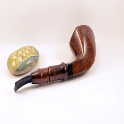 Hygrocool Smoking Pipe Greek Briar 9mm Filter Model 639D