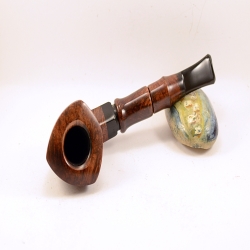 Hygrocool Smoking Pipe Greek Briar 9mm Filter Model 639D