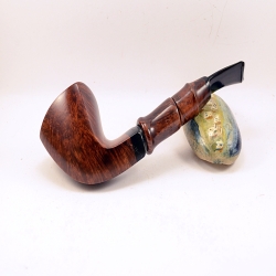 Hygrocool Smoking Pipe Greek Briar 9mm Filter Model 639D