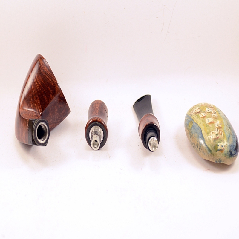 Hygrocool Smoking Pipe Greek Briar 9mm Filter Model 639D