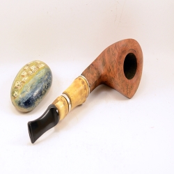 Hygrocool Smoking Pipe Greek Briar 9mm Filter Model 116C