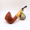Hygrocool Smoking Pipe Greek Briar 9mm Filter Model 116C