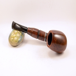 Hygrocool Smoking Pipe Greek Briar 9mm Filter Model 124B