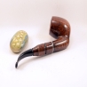 Hygrocool Smoking Pipe Greek Briar 9mm Filter Model 124B