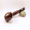 Hygrocool Smoking Pipe Greek Briar 9mm Filter Model 124B