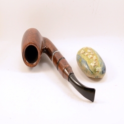 Hygrocool Smoking Pipe Greek Briar 9mm Filter Model 124B