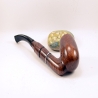 Hygrocool Smoking Pipe Greek Briar 9mm Filter Model 124B