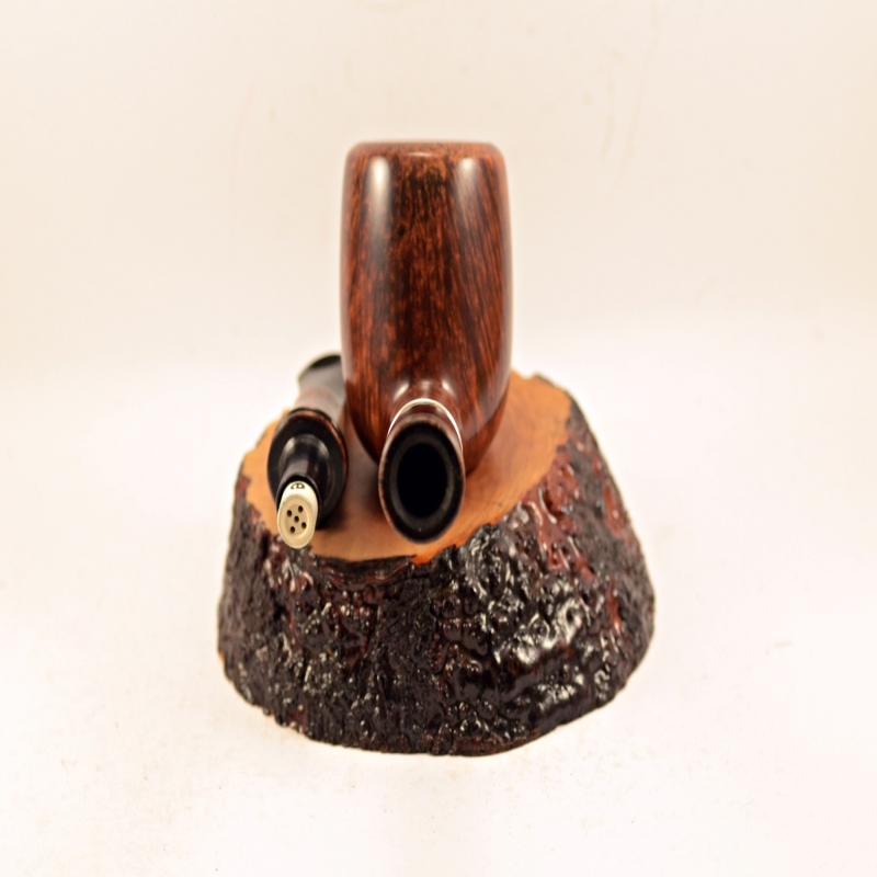 Hygrocool Smoking Pipe Greek Briar Alexander 9mm Filter Model 334C