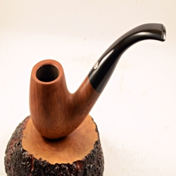 Bent Billiard Greek Briar Smoking Pipe No Filter Alexander