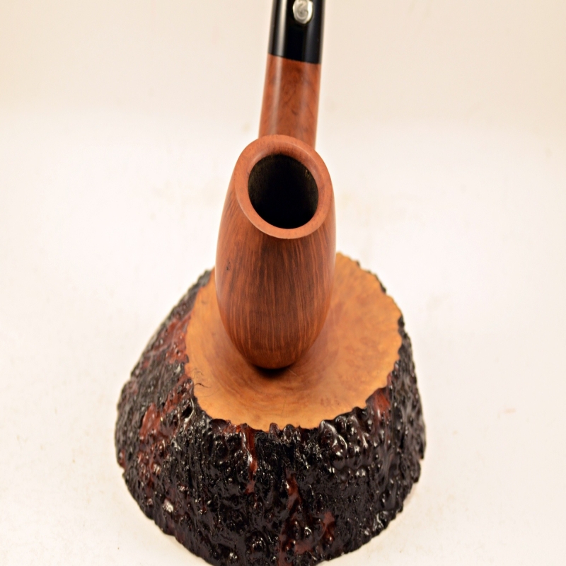 Bent Billiard Greek Briar Smoking Pipe No Filter Alexander