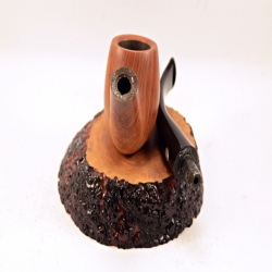 Bent Billiard Greek Briar Smoking Pipe No Filter Alexander